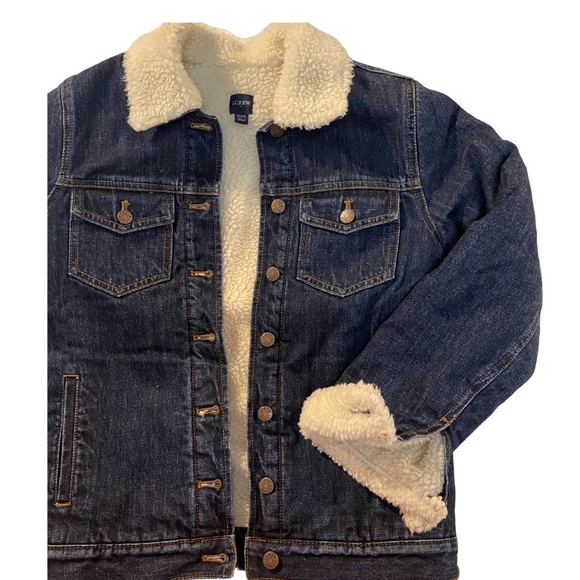 J. Crew Serpa Blue Denim Jean Jacket - Never Worn - Picture 2 of 5